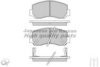 ASHUKI 1080-0010 Brake Pad Set, disc brake